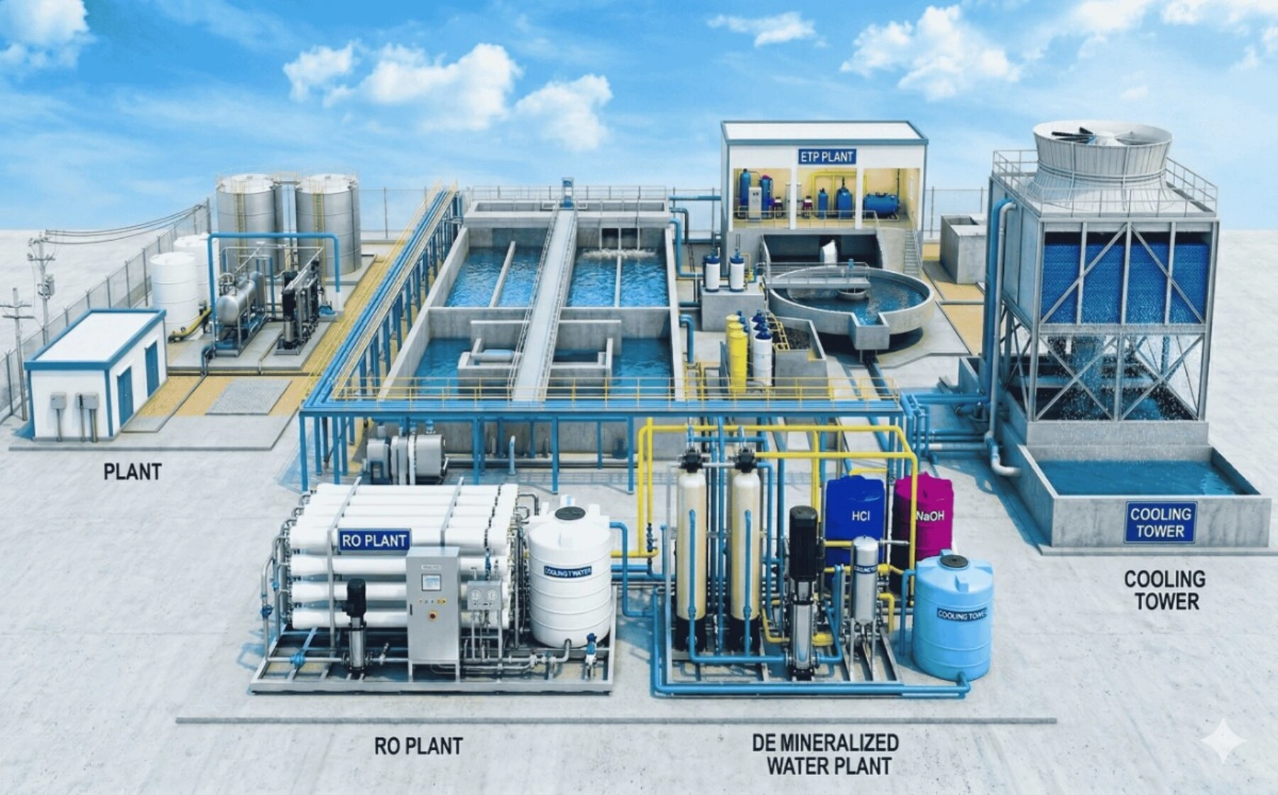 RO, DM, ETP, STP Plant Manufacturer in Baddi