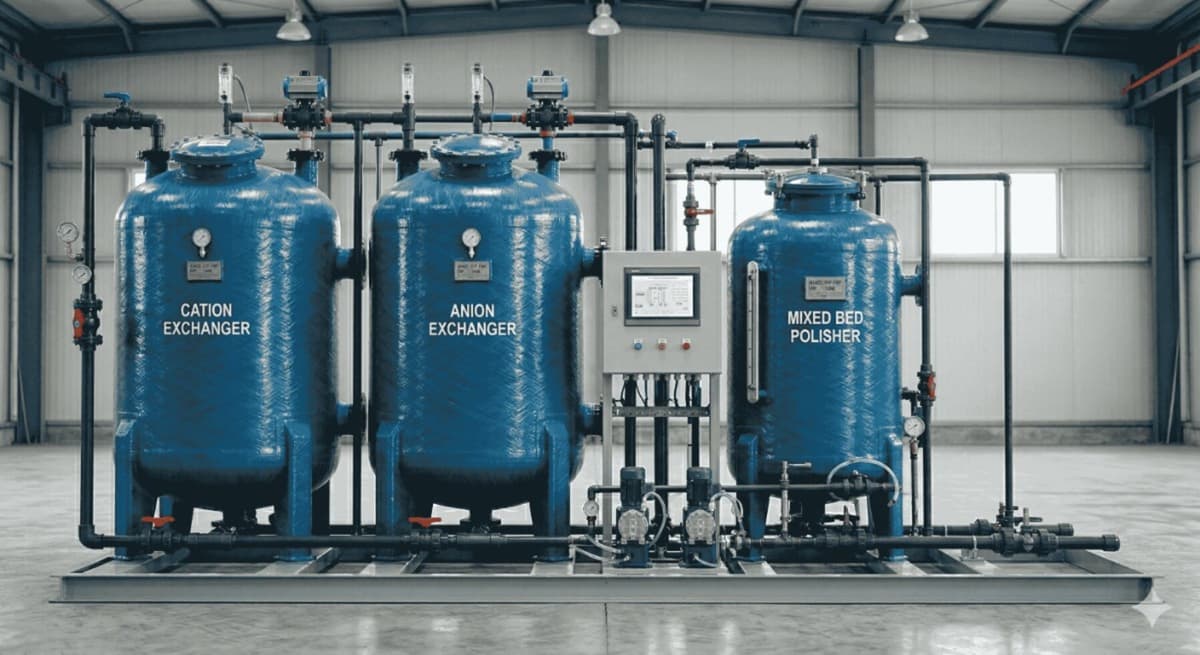 DM Plant Manufacturer in Baddi Himachal Pradesh Industrial Demineralization System